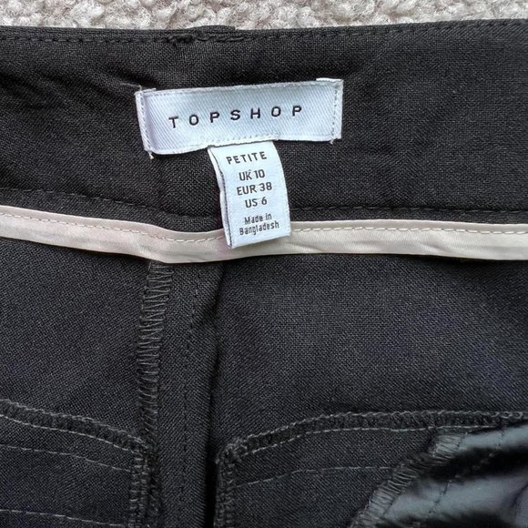 Topshop Black Trousers (Petite) - Picture 5 of 8